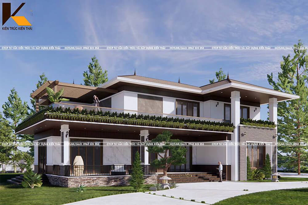 hông gian nghỉ dưỡng lý tưởng trong biệt thự hiện đại