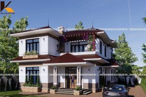 Biệt thự 2 tầng mái Nhật sang trọng tại Ninh Bình diện tích 240m2 giá 1,8 tỷ