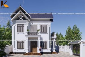 Biệt thự mái Thái 2 tầng đẹp hiện đại tại Hoa Lư Ninh Bình