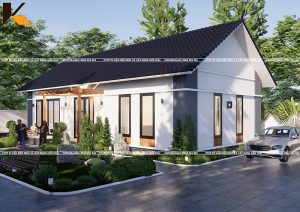 nhà vườn 2 phòng ngủ