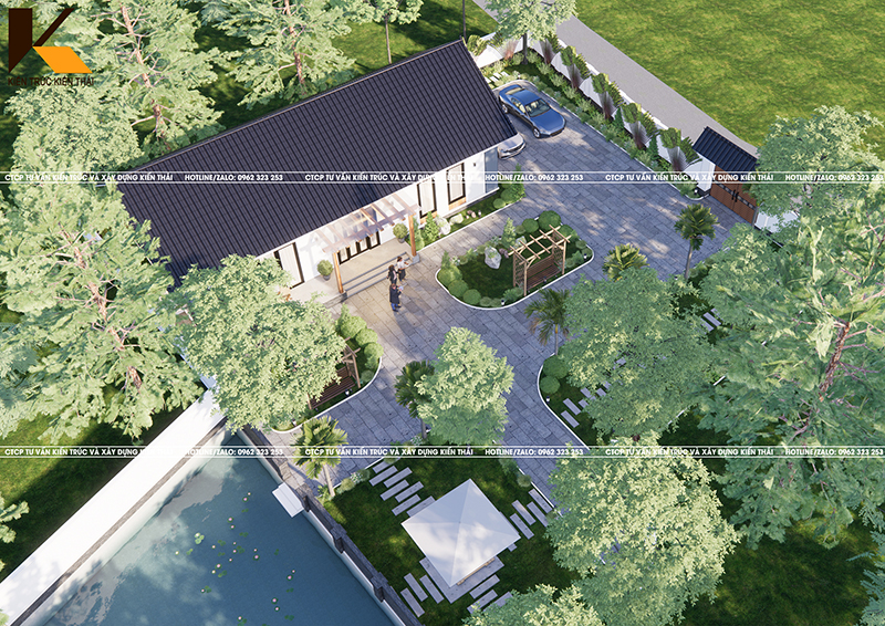 mẫu nhà vườn nghỉ dưỡng