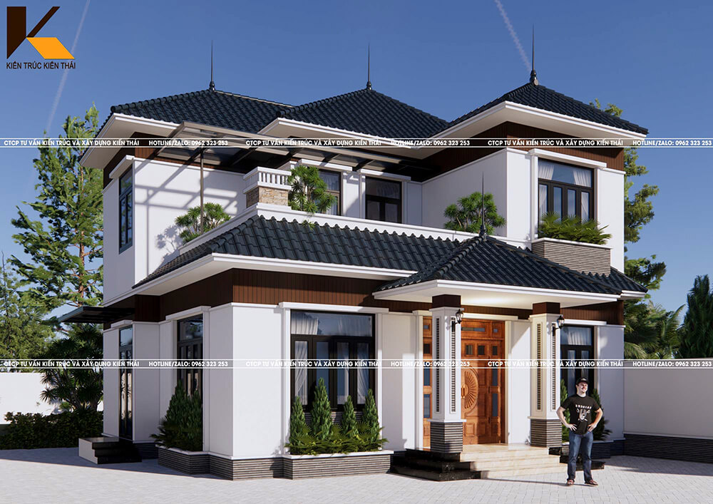 mau-nha-mai-nhat-2-tang-hien-dai-4-phong-ngu-ninh-binh