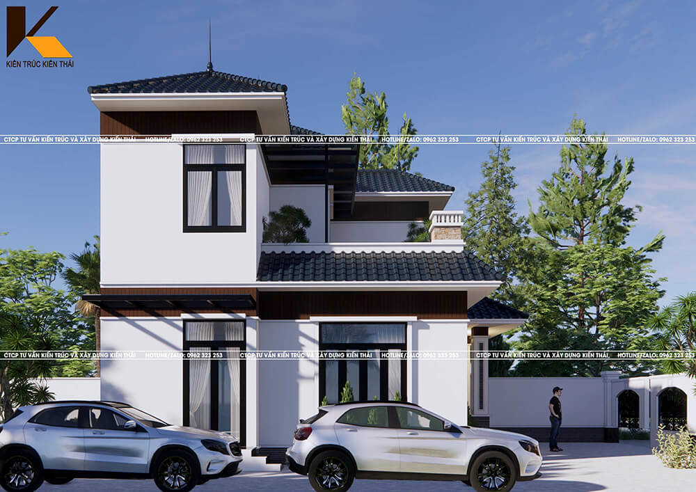 mau-nha-mai-nhat-2-tang-hien-dai-4-phong-ngu-ninh-binh